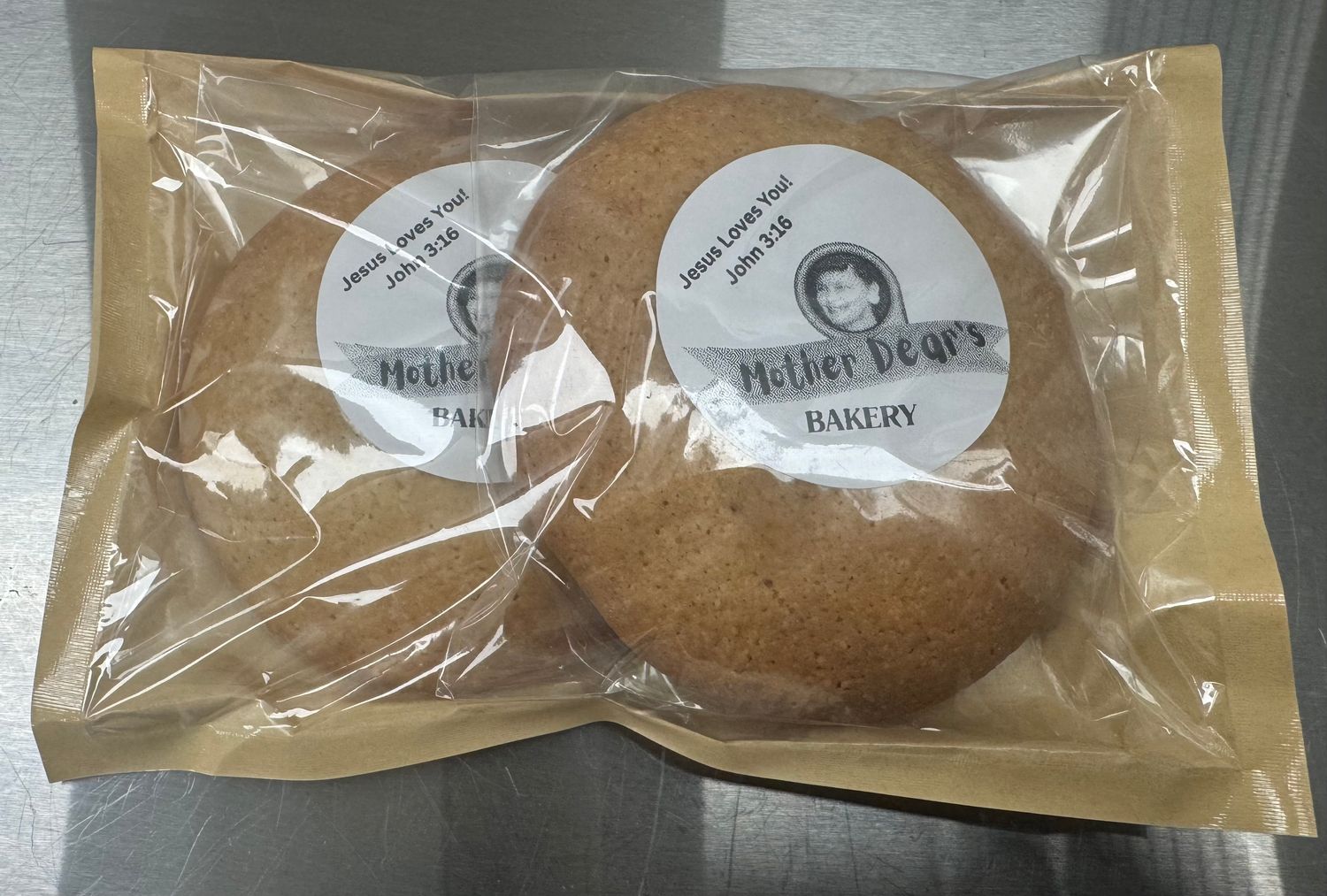 Pack of 2 Teacakes  "There is LOVE in every Bite!" ( + local tax at checkout) If the option for shipping does not show up at check out please contact us.