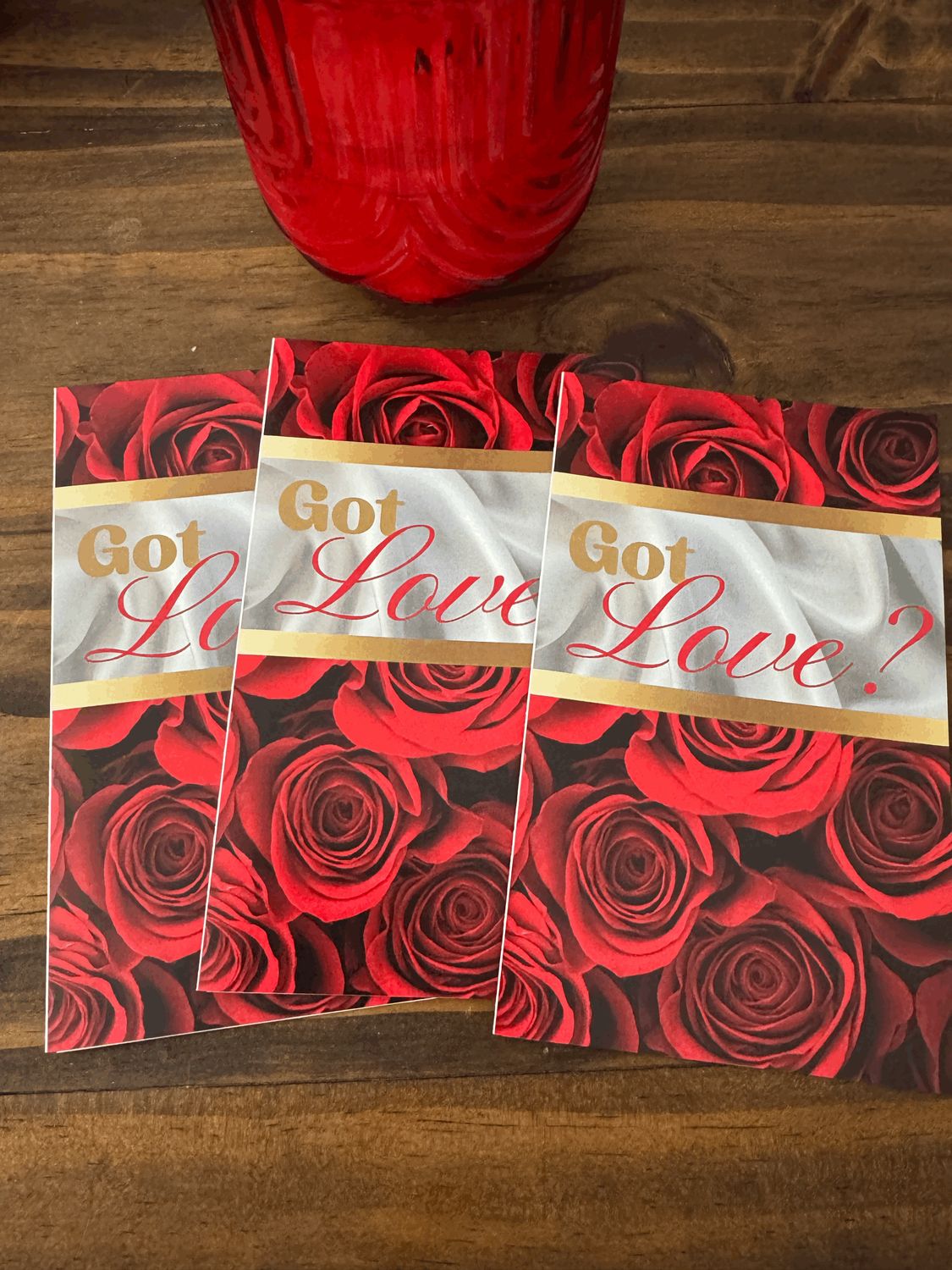 GOT LOVE? Soul Winning Tract (One (1) free tract with purchase. Use the tract to tell someone Jesus Loves them. Amen!).   Select the tract along with your order.