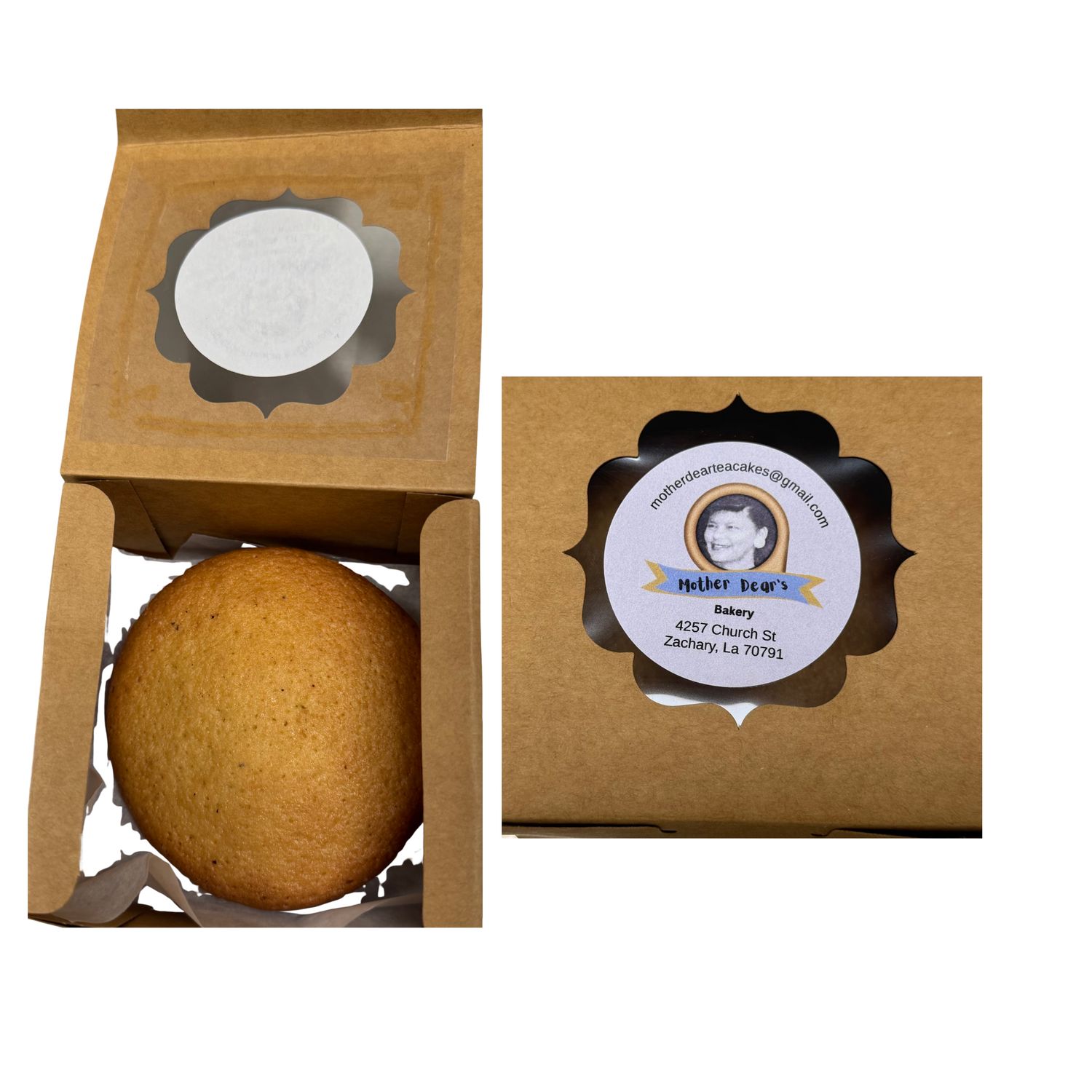 Decorative Box of 10 teacakes  "There is LOVE in every Bite!"  (+ local tax at checkout)