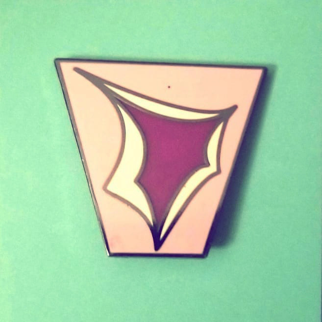 Cute uterus pin - profits donated!