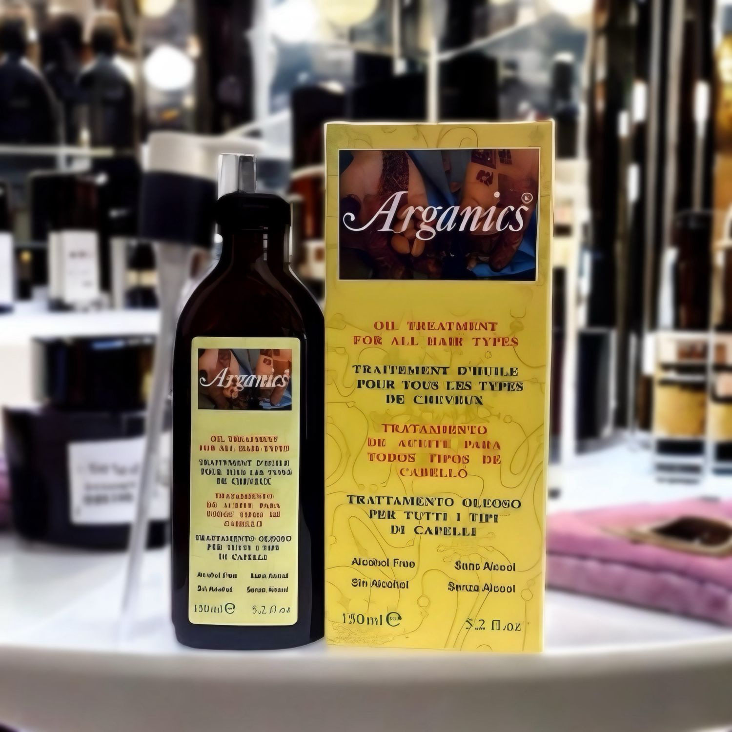 SIERO STYLING PROFESSIONALE ARGANICS protettore calore, antistatico e anticrespo