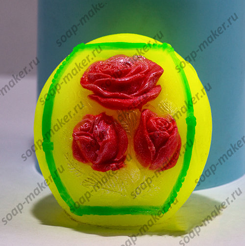 Шар с розами 3D