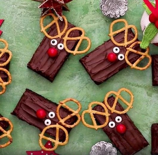 Reindeer Brownies 5 lb 9x13 pan