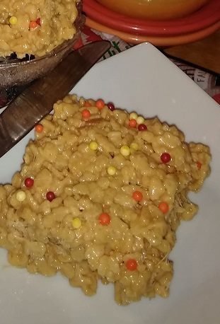 Salted Caramel Rice Krispies Treats 4 lb 9 x 13 pan