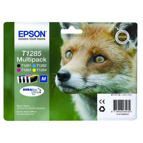 Multipack 4-colours T1285 DURABrite Ultra Ink