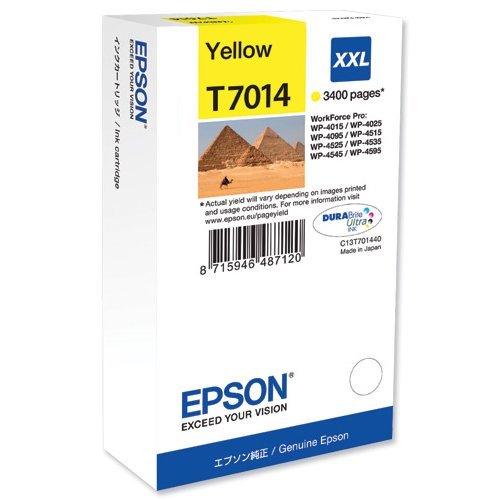 EPSON T7014 XXL Yellow Printer Ink