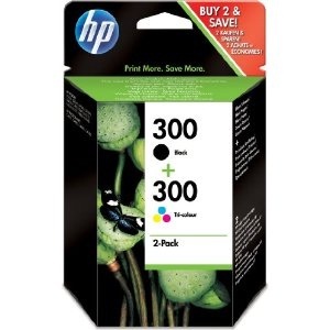 HP 300 Combo (Color &amp; Black) Pack