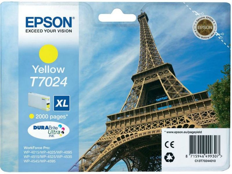 EPSON T7024 XL Yellow Printer Ink