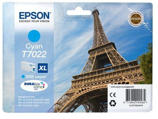 EPSON T7022XL Cyan Printer Ink