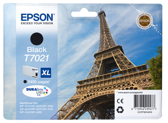 EPSON T7021 XL Black Printer Ink