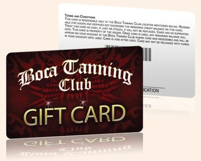 Boca Tanning Club Pompano Beach GIFT CARDS