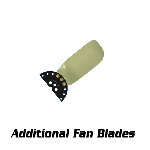 Extra Polymer Fan Blade