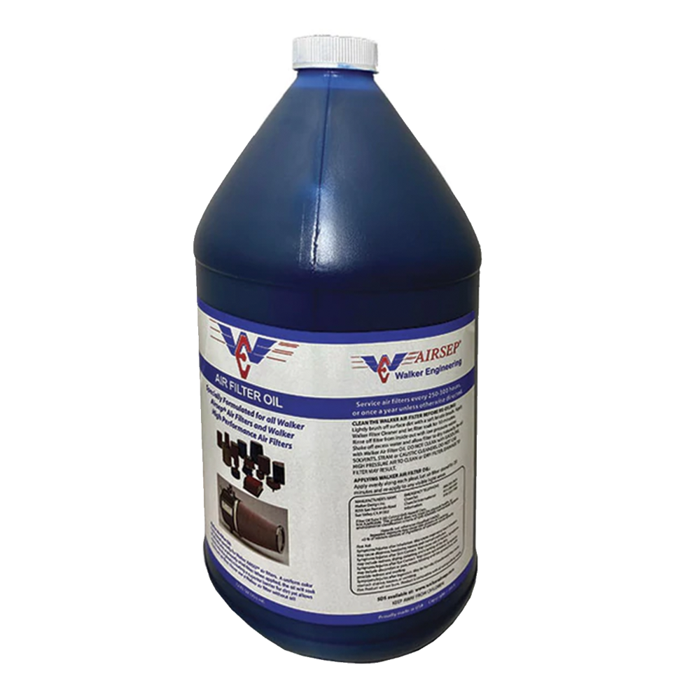Walker 1 Gallon Blue Air Filter Oil