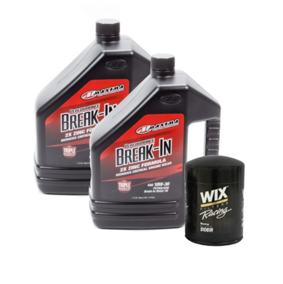 Maxima High Zinc 10w30 Break-In Oil Kit