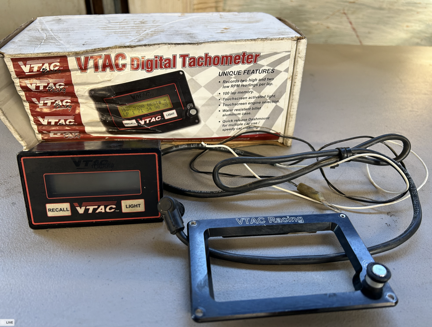 VTAC Digital Tachometer