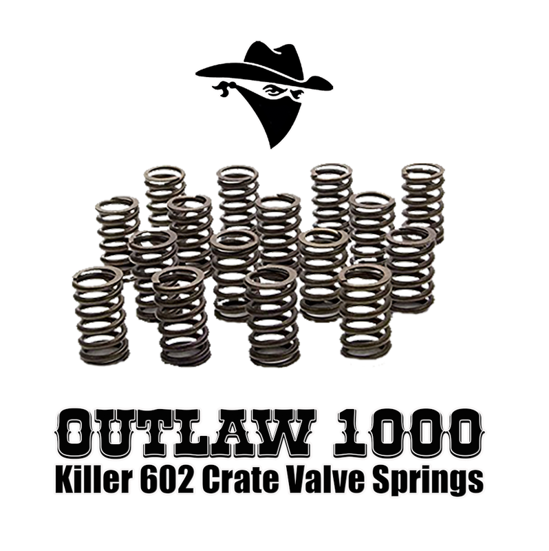 KillerCrate Ultimate Outlaw Valve Springs. (90LB+) 1000 LAPS!