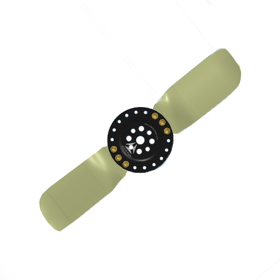 Polymer Race-fan 1.1lbs