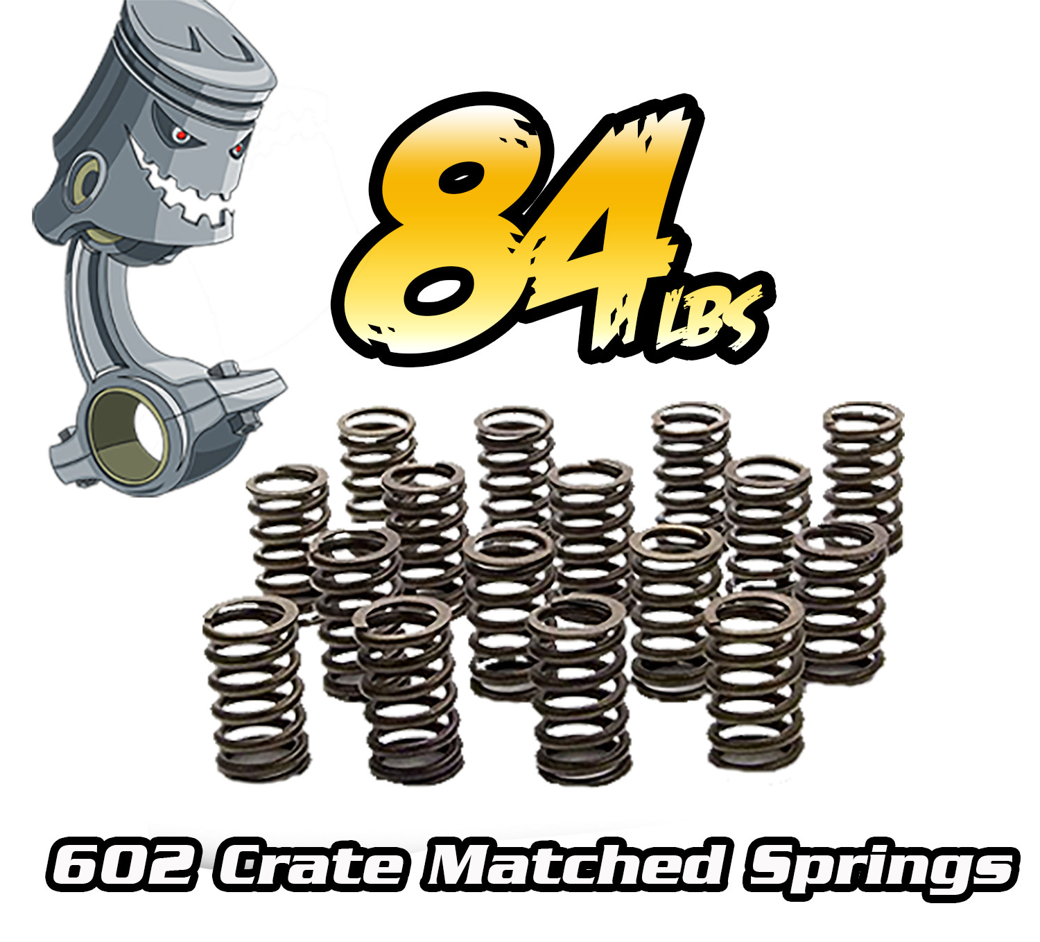 PRE-ORDER - Super Rare 84lb Matched Valve Springs for 602 Crate