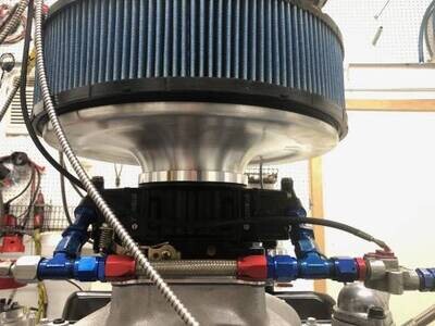 Velocity Stack Air Cleaner Kit With 14" Walker Filter