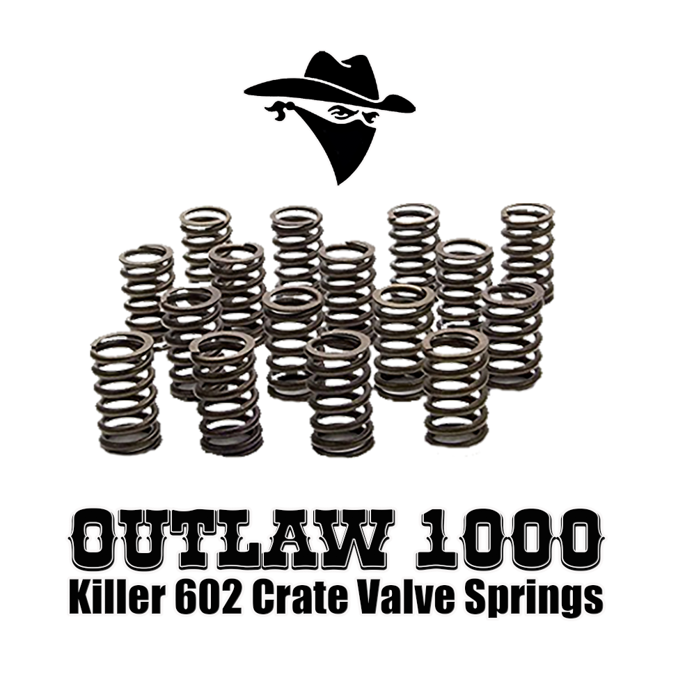 KillerCrate Ultimate Outlaw Valve Springs. (90LB+) 1000 LAPS!