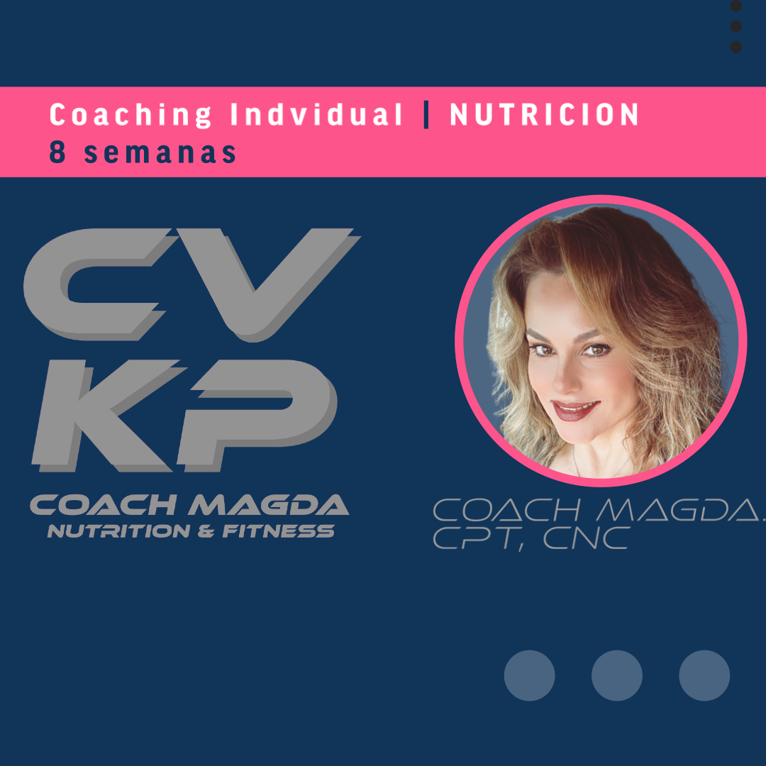 Coaching Virtual  "Nutrición"-  8 Semanas