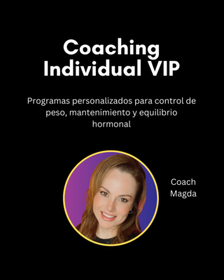 Coaching Virtual VIP "Nutrición"- 8 Semanas - ESPAÑOL