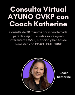Consulta Virtual con Coach Katherine - 30 minutos