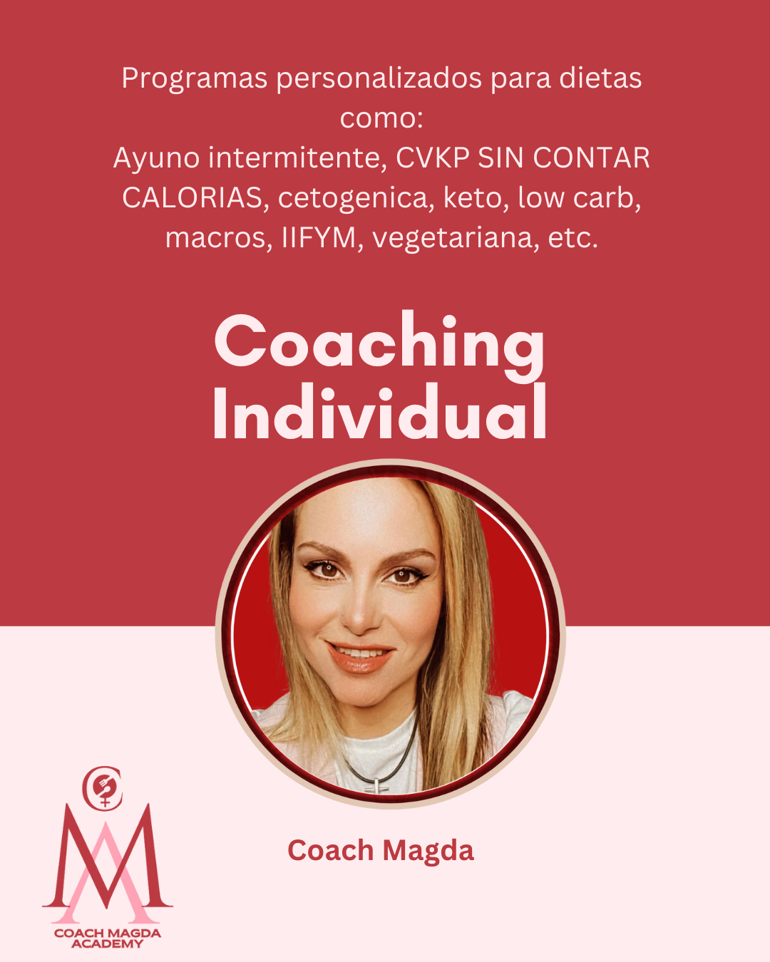 Coaching Virtual VIP "Nutrición"- 8 Semanas - ESPAÑOL