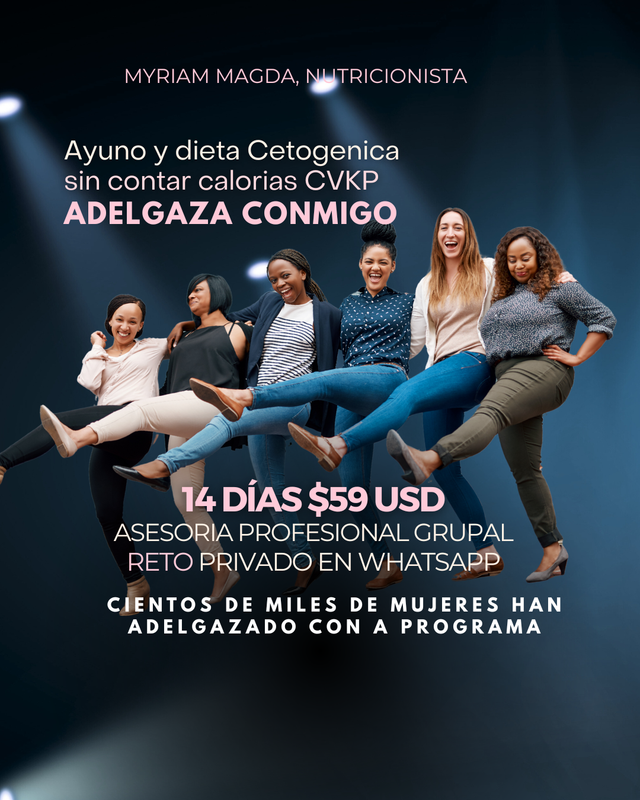 Reto CVKP de 14 días - Ayuno y cetogenica  sin contar calorias Vol. 1
