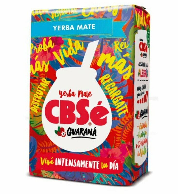 Yerba Mate CBSe ENERGIA con GUARANA