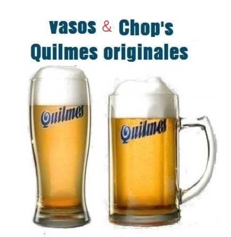 Vasos &amp; Chopp&#39;s Quilmes Original
