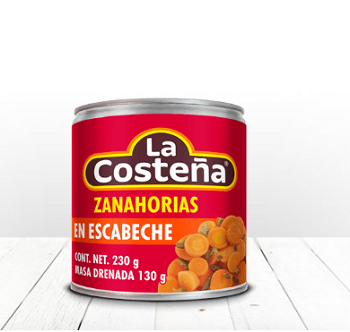 Zanahorias en escabeche 220 Gr.