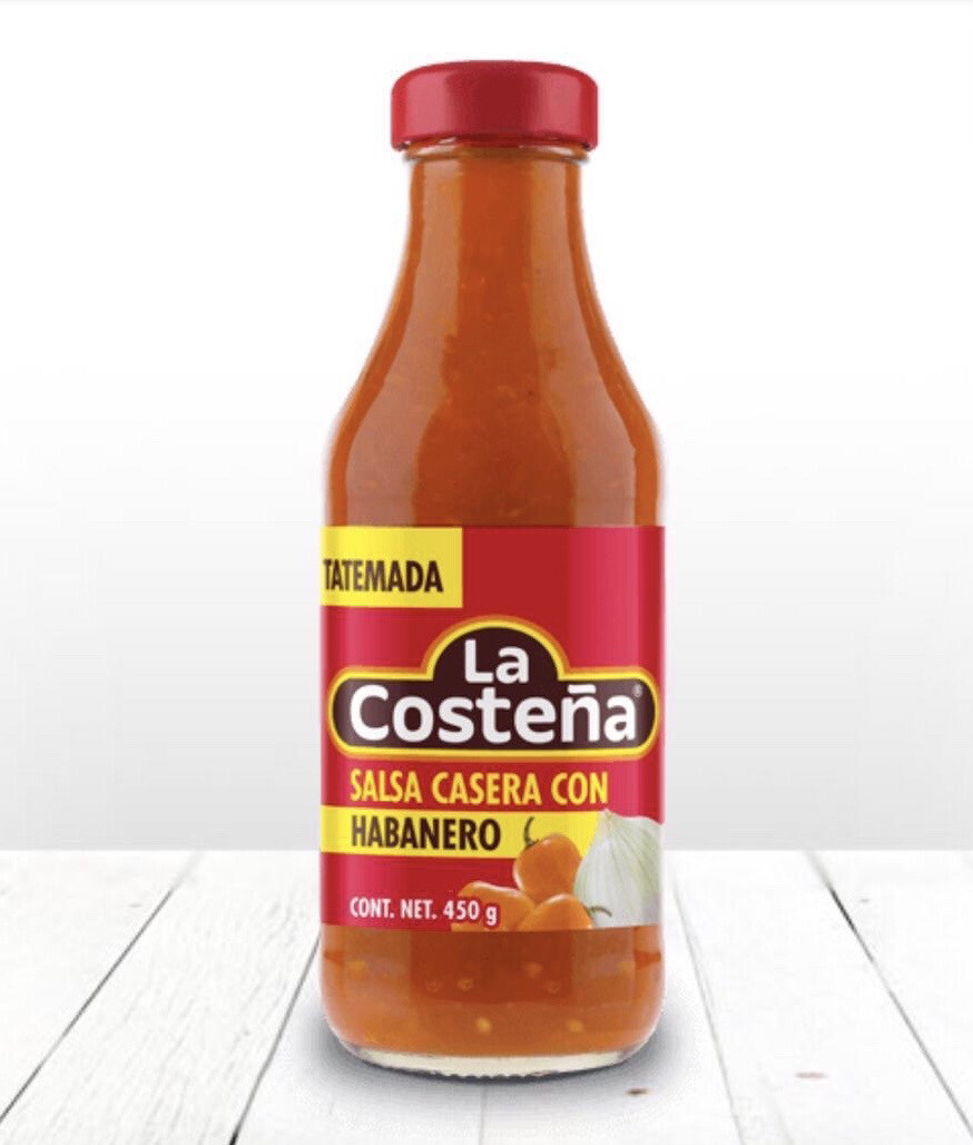 Salsa casera con Habanero