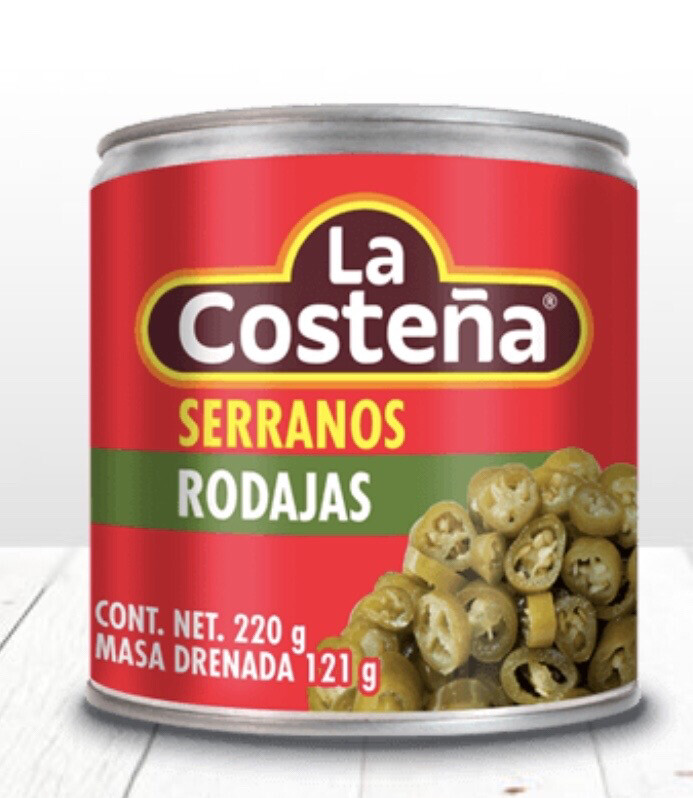 Serranos rodajas