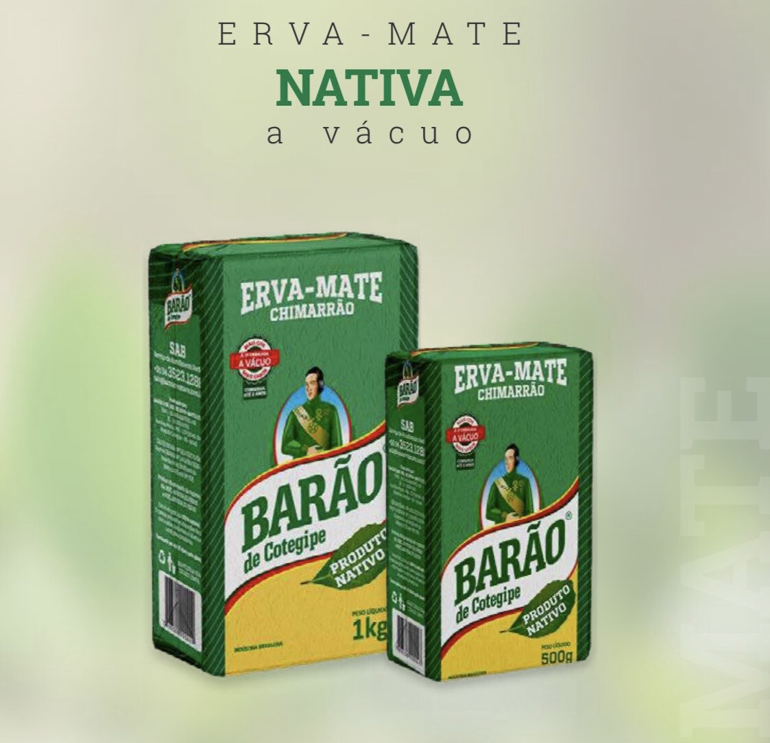 Erva Mate Nativa 500 Gr. - 1 Kg.