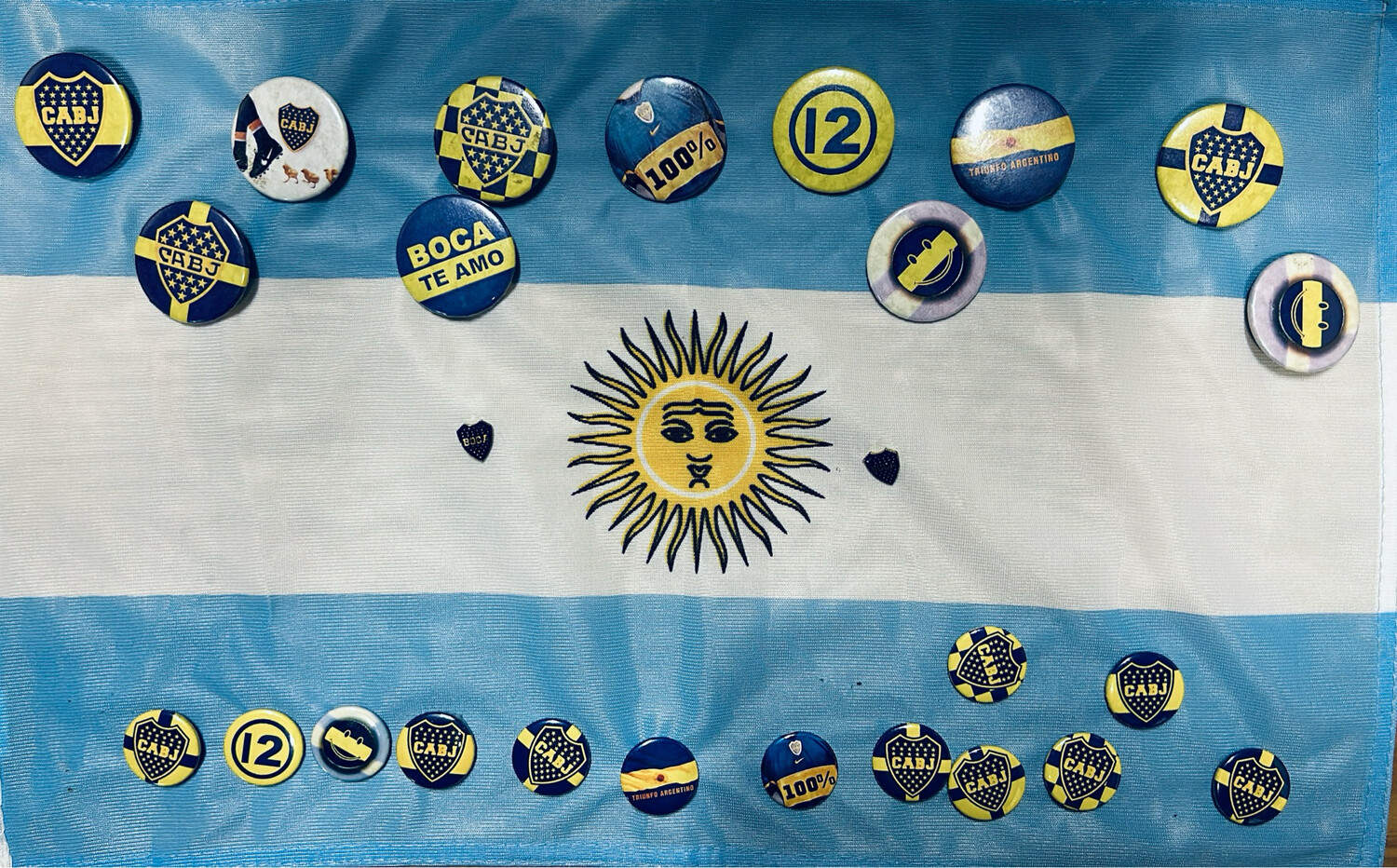 Accesorios futbol Boca Juniors/פריטים קבוצה בוקה גיוניורס