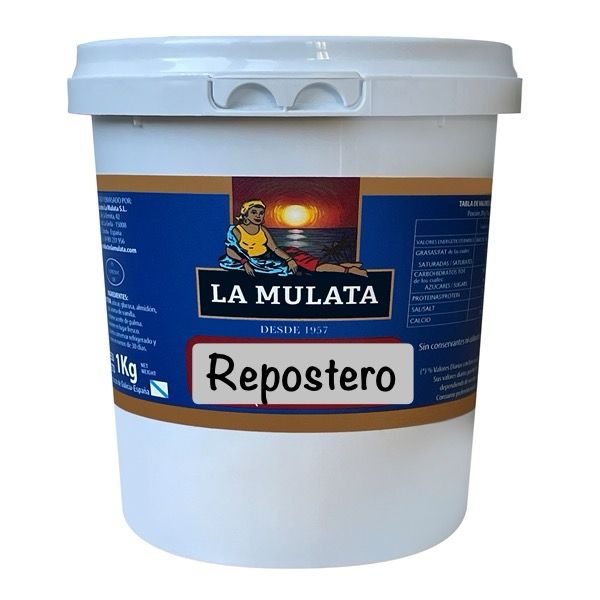 Dulce de Leche La Mulata Repostero 1 kg.