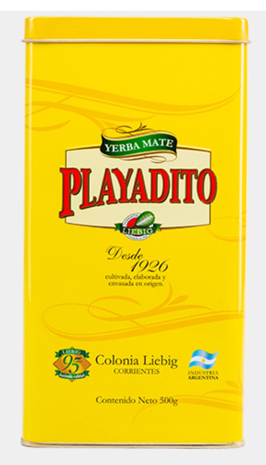 Yerbera Lata Playadito