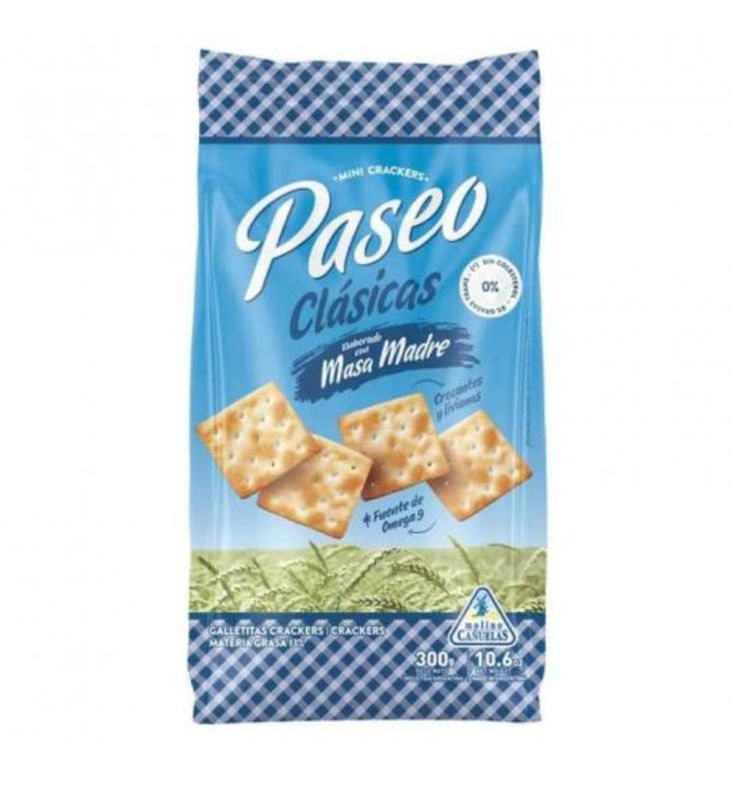 Mini crakers Masa Madre