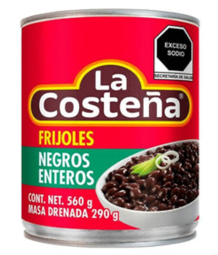 Frijoles Negros Enteros 560 Gr.