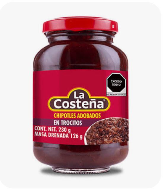 Chipotle adobado troceado 230 Gr.