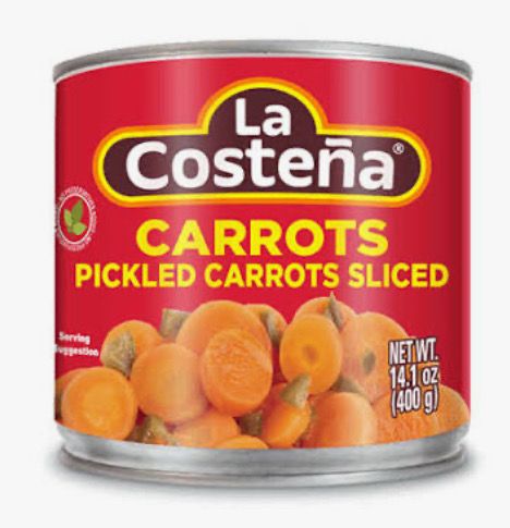 Zanahoria en escabeche 400 Gr.