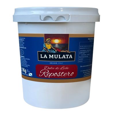 Dulce de Leche La Mulata Repostero 1 kg.
