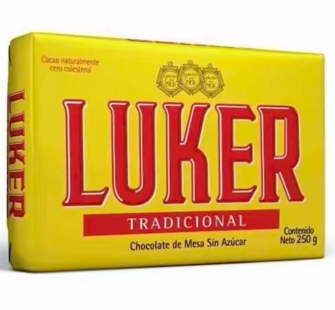 Chocolate LUKER (Sin Azucar)