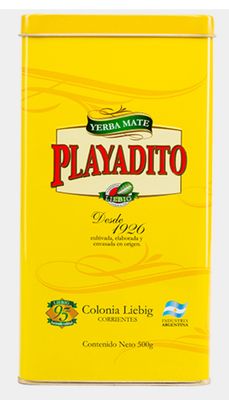 Yerbera Lata Playadito