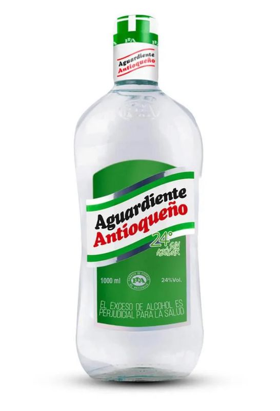 Aguardiente Verde 1 Litro