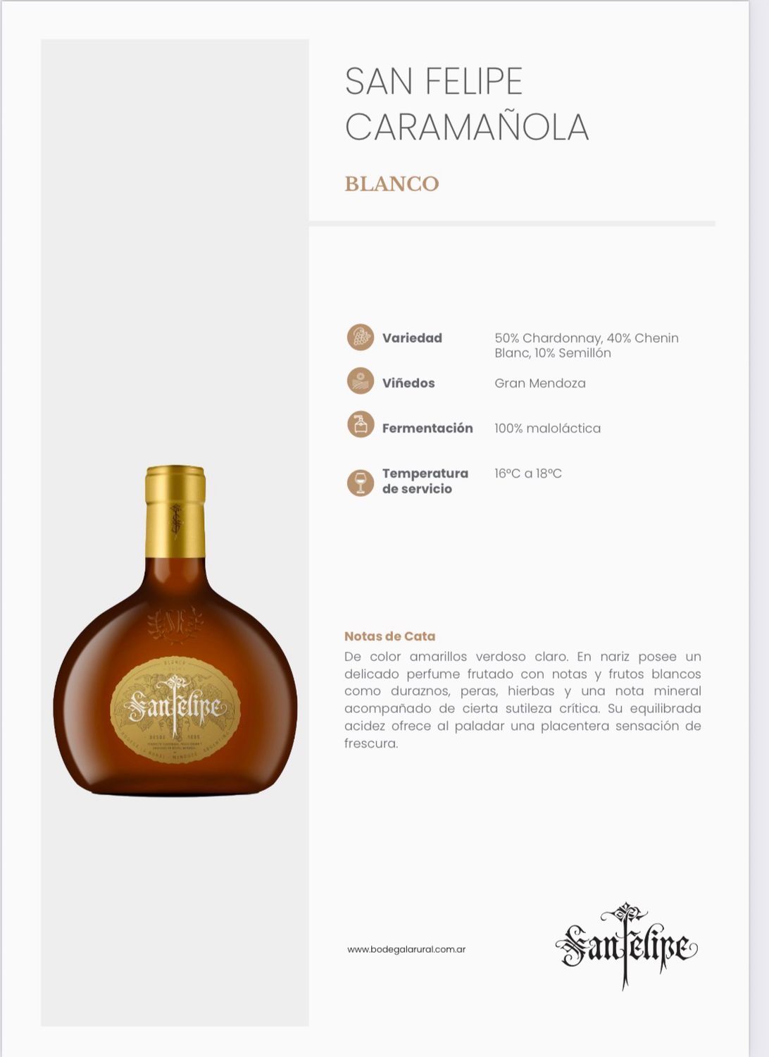 Vinos San Felipe 750ml