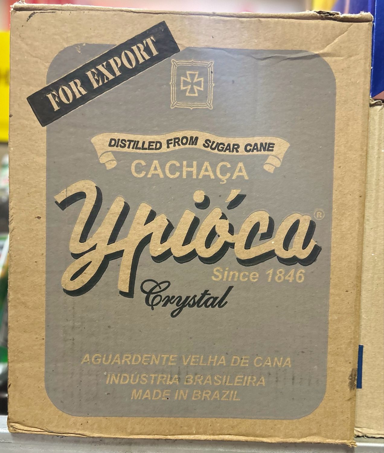 Cachaça 1 Litro Ypioca