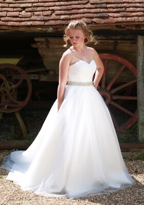 Bridal Gown Style Estee Sample | Size 10 Bridal Gown Style Estee Sample | Size 10