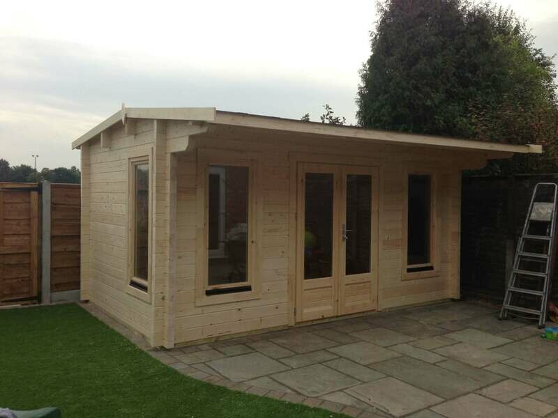 Dillon Log Cabin 4.0 x 3.0m